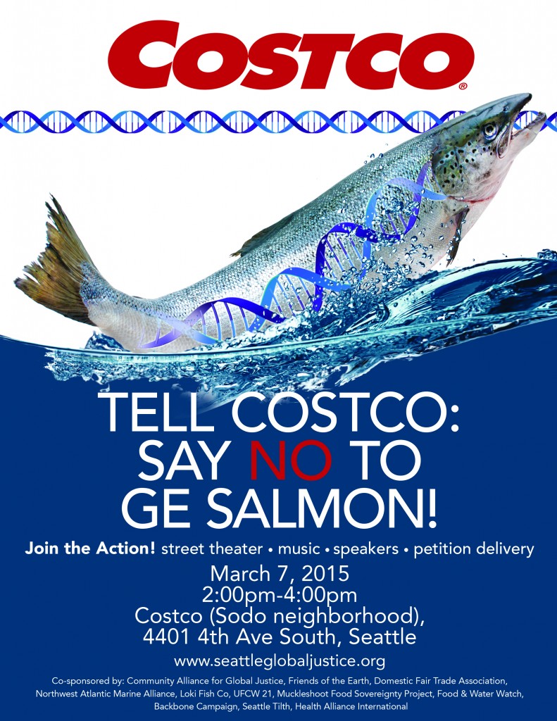 PRESS RELEASE Costco, Red Lobster will not sell GMO salmon Community